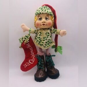 Vintage Possible Dreams PD Pixies Elf W/ Stocking-Is It Christmas Yet? Sideburns